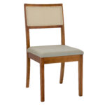 Cadeira tela fibra natural